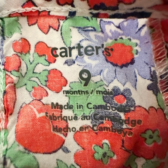 Carter’s | Bundle of Infant Summer Sets (9 mos) - Picture 5 of 5